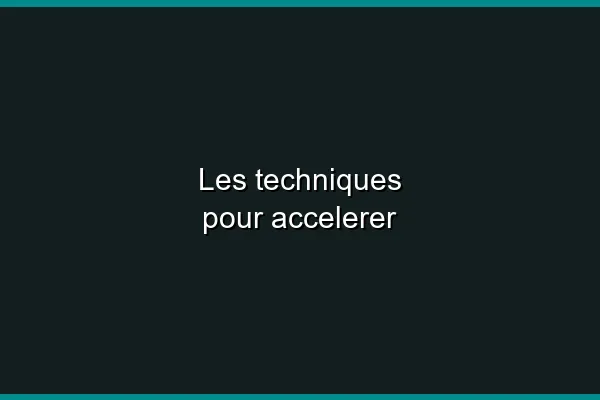 Les meilleures méthodes